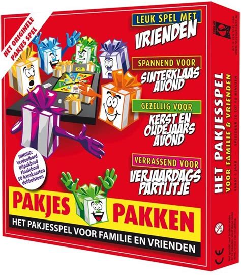 spannende pakjes|Sinterklaas spelletjes voor pakjesavond